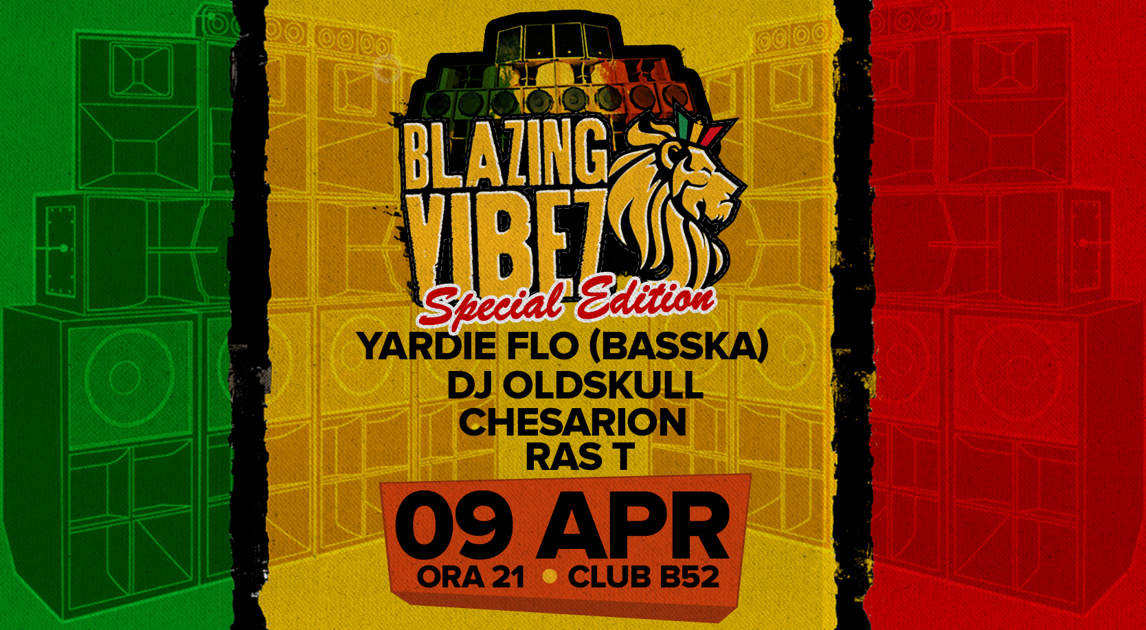 Blazing Vibez Reggae Party - Special Showcase Edition