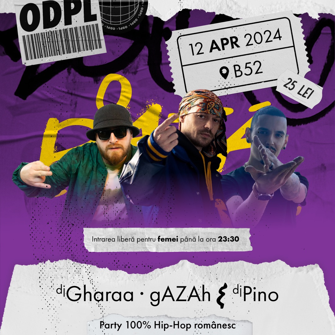 ODPL Party: gAZAh, DJ Gharaa & DJ Pino