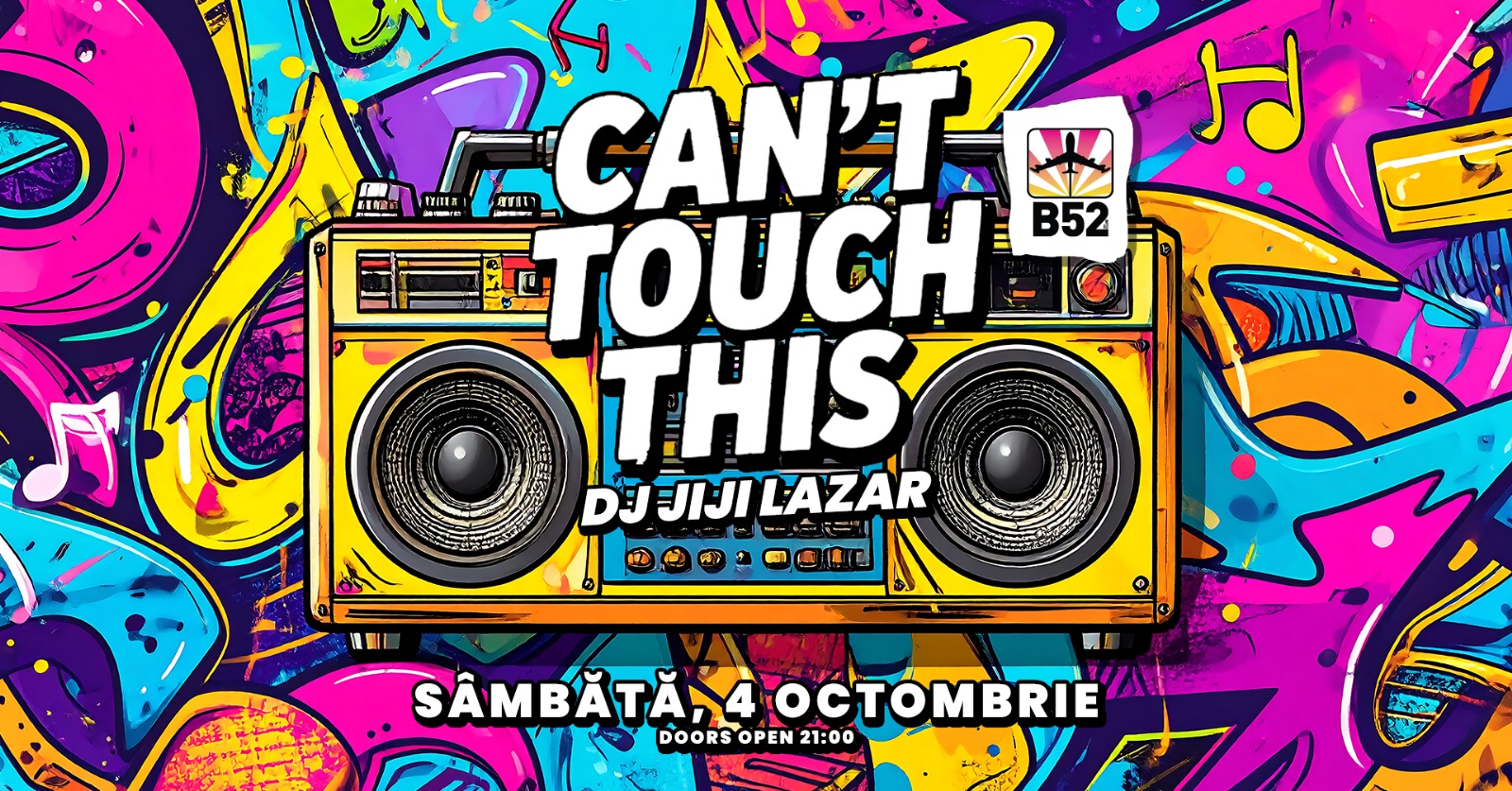 Can’t Touch This (80’s & 90’s Party) by Jiji Can't Touch This (80's & 90's Party) by Jiji
