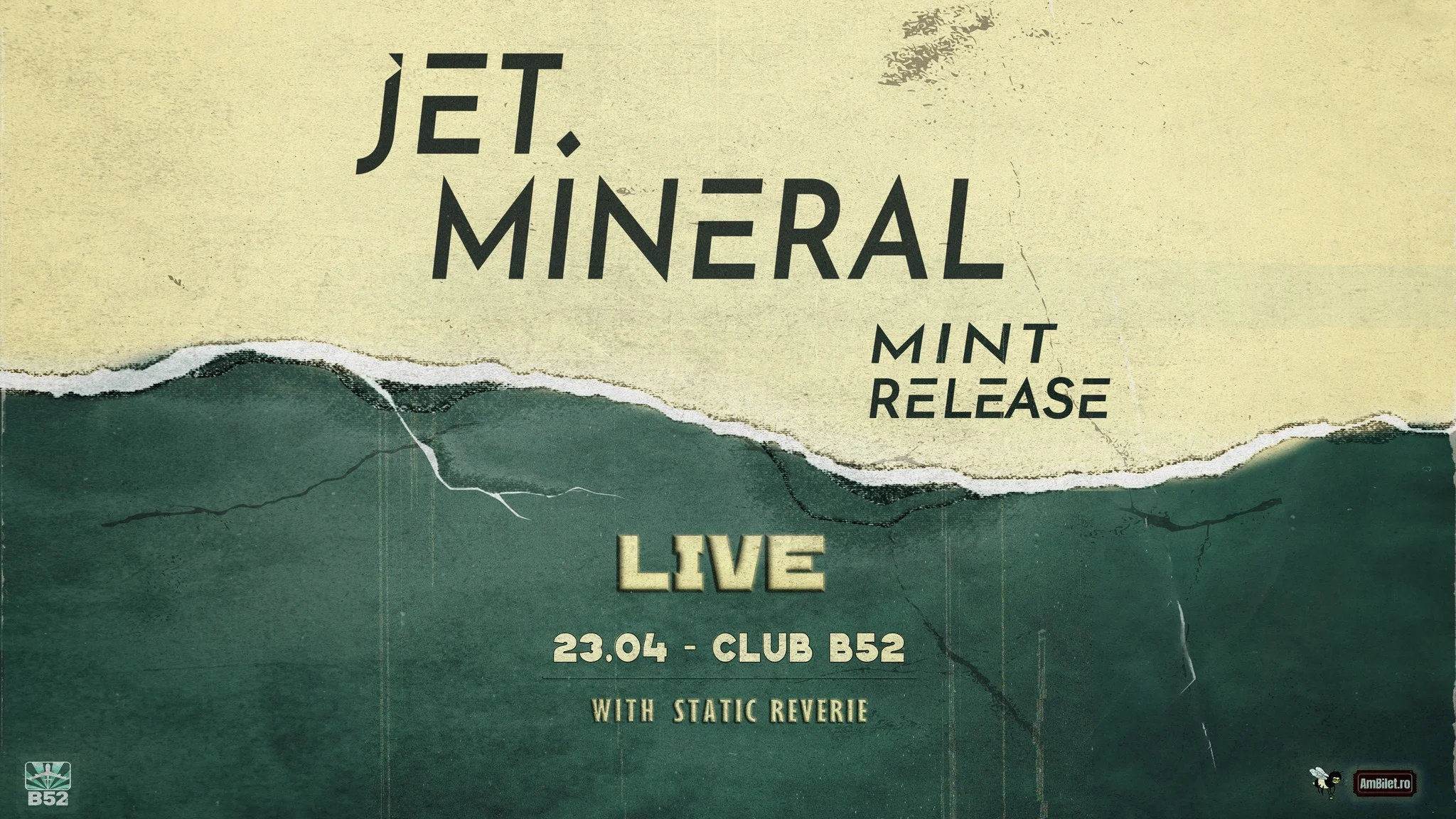 Jet Mineral – MINT RELEASE (Live In B52) With Static Reverie