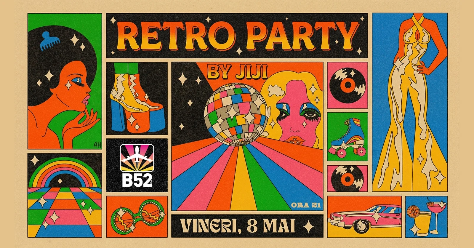 RETRO PARTY by Jiji