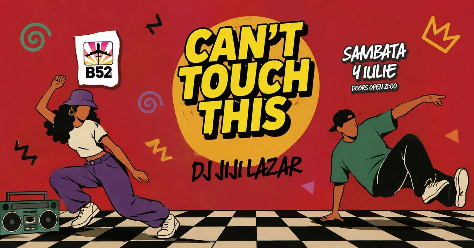 Can’t Touch This (80’s & 90’s Party) by Jiji Can't Touch This (80's & 90's Party) by Jiji